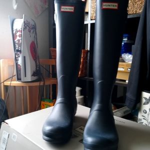 Hunter water proof boots
